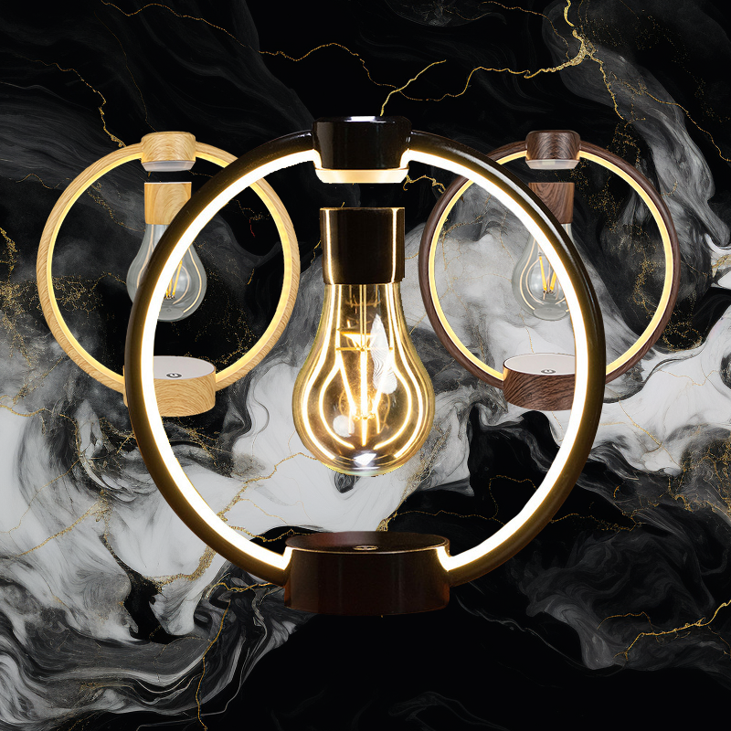 Lampe lévitation magnétique